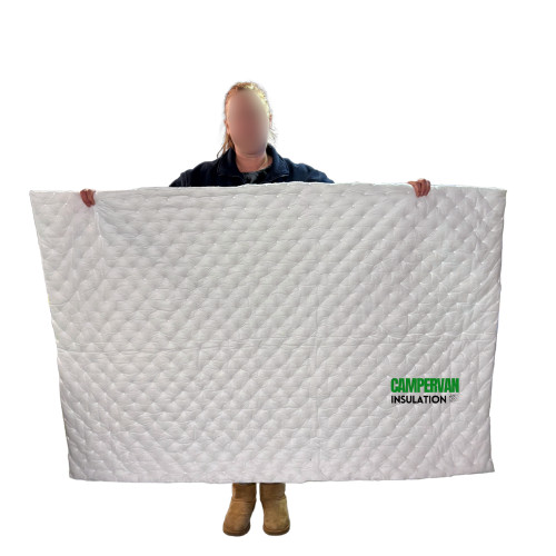 Van insulation stick camper - on,