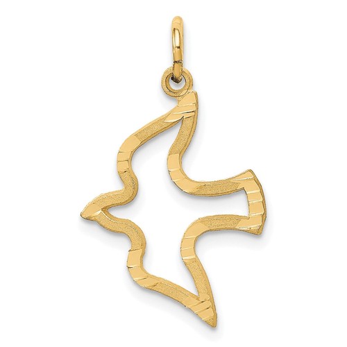 14k yellow gold - yellow, satin