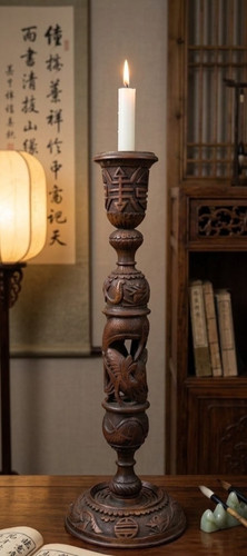 Antique oriental carved - oriental,