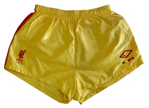 Liverpool shorts 1980s away - liverpool,