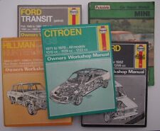 Classic Car Workshop Manual. Multi-Listing