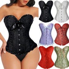 Corset Bustier Women Lace Up