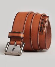 Superdry M9210091A Vintage Badgeman Belt - TAN