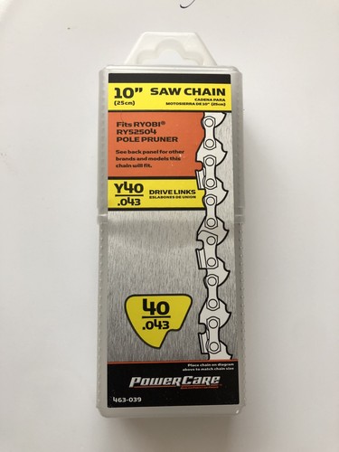 Powercare saw chain y40 - saw, 10"