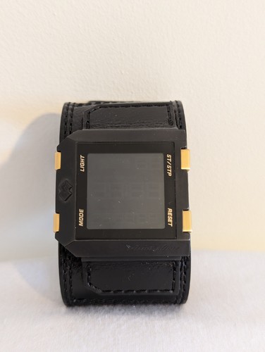 Black dice watch - black,
