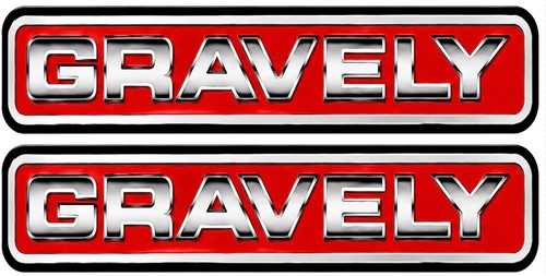 Gravely lawn mower - gravely, sticker