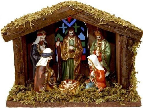 Christmas nativity scene - christmas,