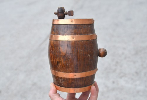 Wooden barrel whiskey - barrel,