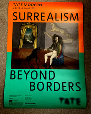 Beyond Borders Surrealism Tate Modern poster 2022