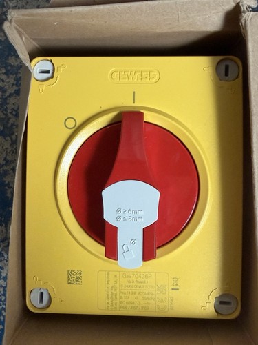 Gewiss switched isolator - gewiss,