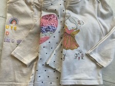 CLEARANCE BUNDLE ?Bundle Of Long Sleeve Tops 18-24 Months Girl Hearts/ Fairy’s