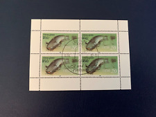 GERMANY EAST DDR GDR 1987 USED OR MNH SOUVENIR SHEET FISH WELS CATFISH