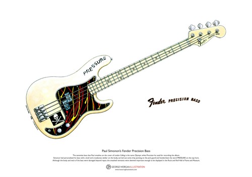 Paul simonon fender - simonon's,