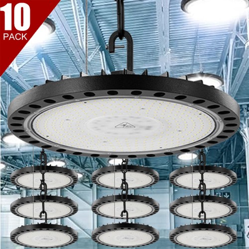 10x ufo led high - bay, lights