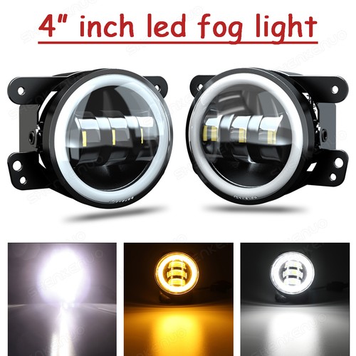 2pc inch round led - led, fog