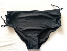 Ladies Black LADIESWEAR High Waist Bikini Bottoms Size 22 - Briefs Control New