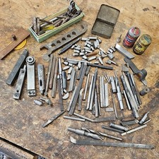 Job Lot Of Lathe Turning Tools