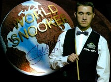 Stephen Hendry Hand Signed