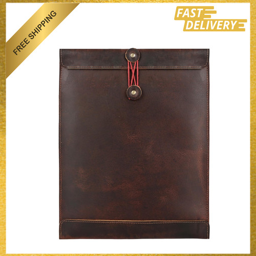 Leather mailing envelope - mailing,