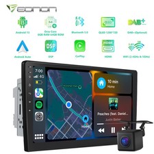 10.1" Double 2DIN Android 13 6+64 Car Stereo Radio Touch Screen GPS CarPlay WiFi