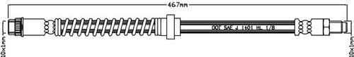 Abtex brake hydraulic hose - abtex,