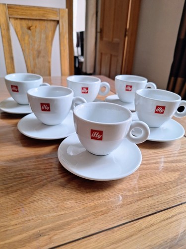Illy cups and saucer - cups,