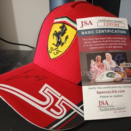 Carlos sainz hand - hand, signed
