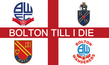 Bolton Wanderers Flag 5 X 3