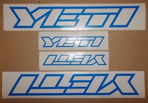 Yeti blue outline only frame - blue,