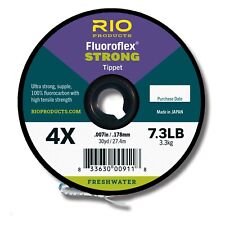 Rio ® Fluoroflex Strong Tippet 30 Yard Spools (Fluorocarbon) (*New 2025 STOCK*)