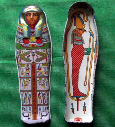 Vintage egyptian sarcophagus - vintage,