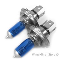 For Chevrolet Aveo 2008-2011 High Main Beam H4 Xenon Headlight Bulbs Pair Lamp