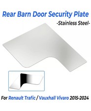 RENAULT TRAFIC / VAUXHALL VIVARO 2015 / 2024 REAR BARN DOOR PLATE - SECURITY
