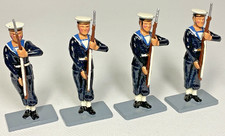 Britains, The Royal Navy, Four Soldiers, The Golden Jubilee Elizabeth II #40279