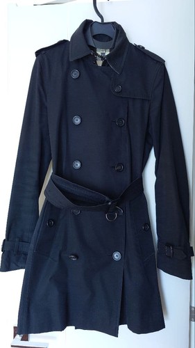 Burberry trench coat size - coat, 38