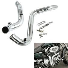 Chrome 1.75" Drag Pipes for