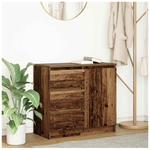 Sideboard old wood 71x35x65cm - old,