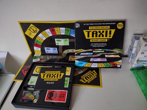 Taxi the board game - taxi,