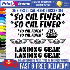 SO CAL FLYER BMX Vinyl Decals