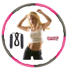 COLLAPSIBLE WEIGHTED HULA HOOP