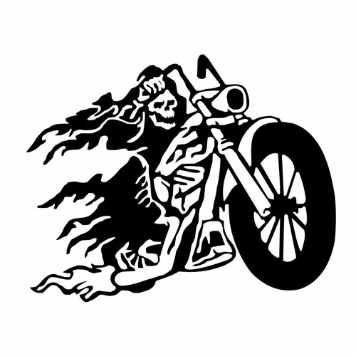 Ghost raider motorcycle biker - raider,