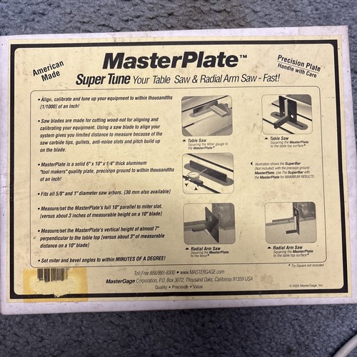 Masterplate mastergage - masterplate, by
