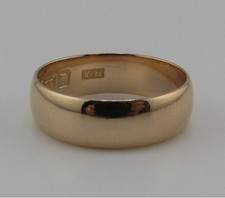 22ct Gold Wedding Ring Band