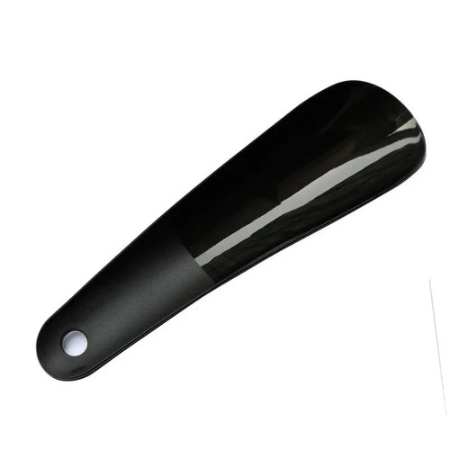 Black plastic shoe string - 1,