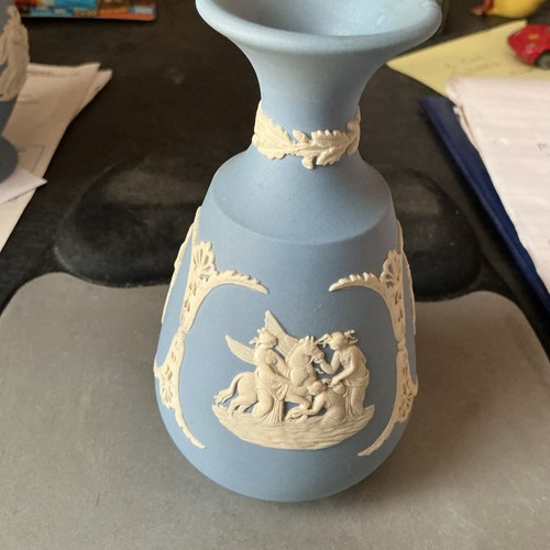 Wedgewood sage bllue vase - sage,