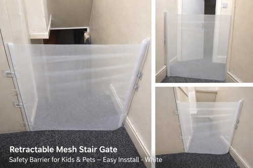Retractable baby safety gate - safety,