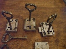 1 of 7 antique furniture locks