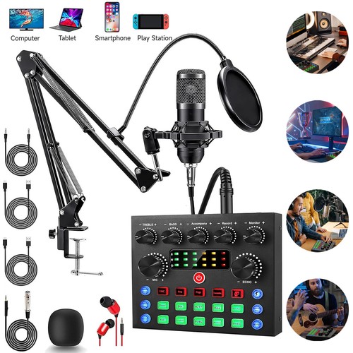 Audio mixer with microphone - mixer,