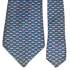 Lewin mens silk tie blue - t.m.,