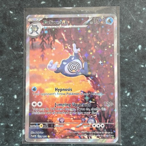 Poliwrath pokemon card - poliwrath,